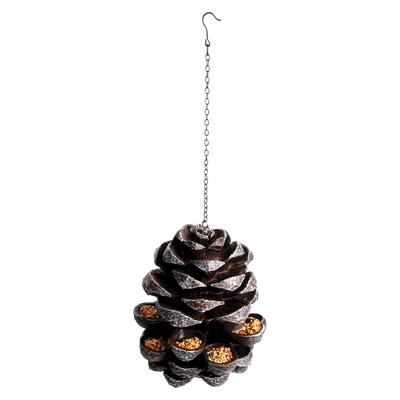 Comedero con Forma de Pi�a para Pajaros